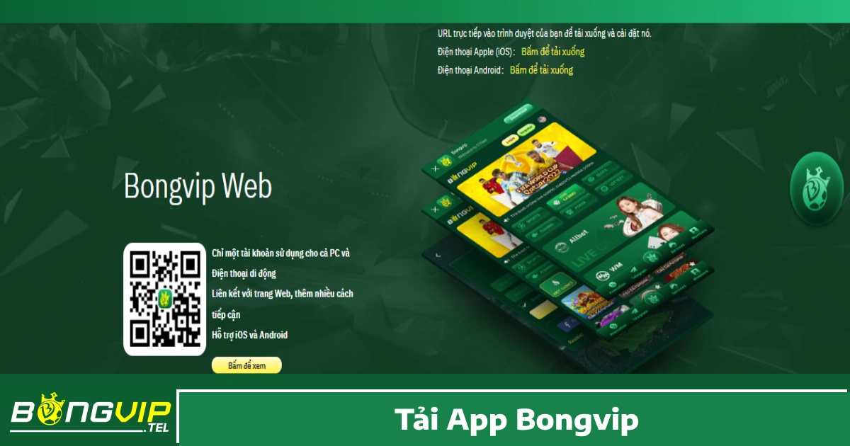 Hướng dẫn tải app Bongvip trên iOS